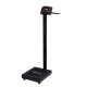 Balança eletrônica antropométrica Welmy W-200A Preta